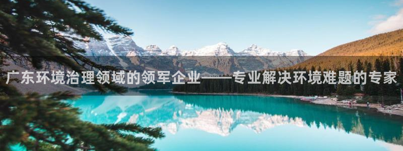 凯发k8官网备用网址：广东环境治理领域的